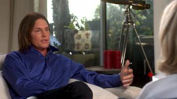 Bruce Jenner durante su entrevista del viernes donde se declaró transgénero.
