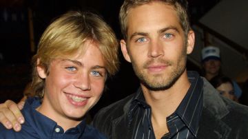 Cody y Paul Walker en 2003. El primero reemplazó a su hermano fallecido en escenas de 'Furious 7'.