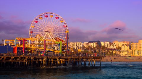 Santa Monica es una área ideal de Los Angeles para visitar todo el año.