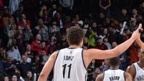 Brook López y Deron Williams.