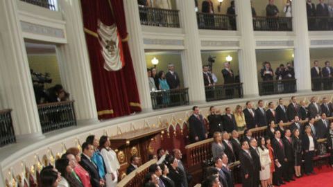 Ambiente en el Kennedy Center.