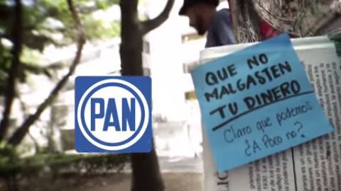 Captura del spot publicitario del PAN.