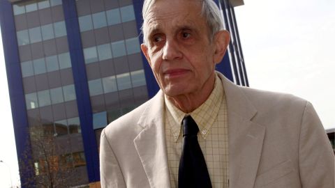 El matemático John Nash, premio Nobel en 1994.