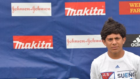 Baltazar Durán de 15 años de edad fue seleccionado en el Sueño MLS 2015 edición Chicago Fire.