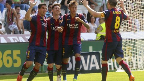 La MSN podría reaparecer en la Champions League.