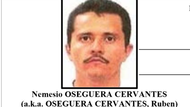 El narco más buscado de México es "El Mencho".