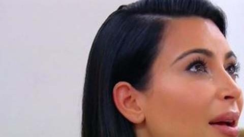 Kim no pudo contener las lágrimas.