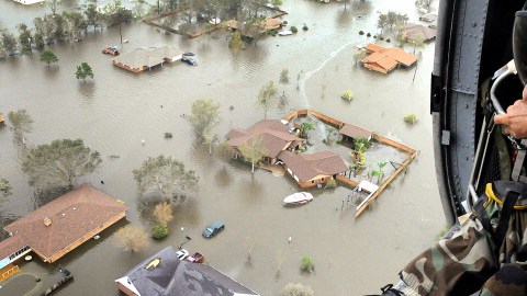 Daños por tormentas en Texas.