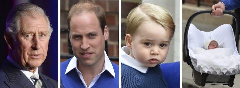 Guillermo y Catalina llaman a su hija Carlota Isabel Diana