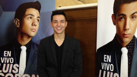 Luis Coronel está feliz por su primer concierto en el Nokia Theatre en Los Ángeles.