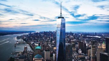 El One World Trade Center es el edificio más alto de Estados Unidos.