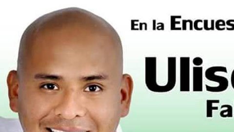 Candidato asesinado.