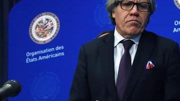 Luis Almagro, Secretario General de la OEA, dijo que Maduro anunció un baño de sangre y "lo está cumpliendo".