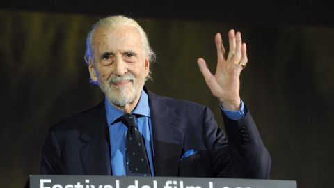 Christopher Lee dio vida a personajes legendarios como Drácula, el monstruo de Frankenstein, Sherlock Holmes, Fu Manchú o Saruman en 'The Lord of the Rings' y 'The Hobbit'.