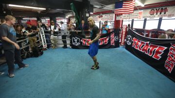 Miguel Cotto pelea mañana ante Daniel Geale en el Barclays Center de Brooklyn.
