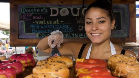 En Smorgasburg tampoco faltan los postres.