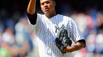 Iván Nova lanzador dominicano de los Yankees. Foto: Getty Images