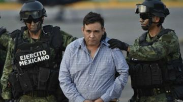 Omar Treviño Morales cuando fue detenido en el 2015.