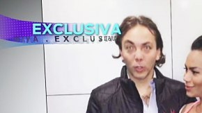 Cristian Castro, junto a Melissa. El cantante aseguró que es muy hombre.