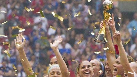 Ellas son las campeonas del mundo.
