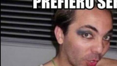 Cristian se ha caracterizado por provocar escandalosamente y con humor.