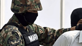 Con esta imagen es ilustrada la canción alusiva a la segunda fuga del Chapo Guzmán, por Enigma Norteño e Hijos de Barrón.