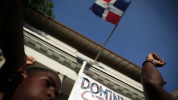 Demonstrators Protest Against Dominican Republic's Mass Deportation Of Haitians