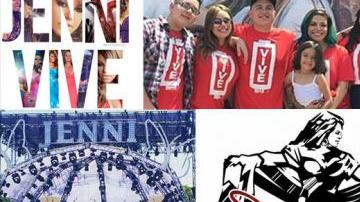 Los momentos más emotivos fueron las presentaciones de sus hijas Chiquis y Jacquie.