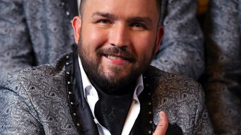 Poncho Lizarraga, líder de la Banda El Recodo.