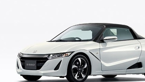 El Honda S660 está destinado a ser un competidor del Miata MX-5.