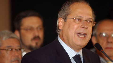 José Dirceu, ministro del expresidente Ignacio Lula Da Silva