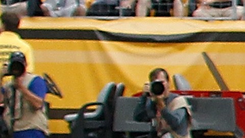El control de su cuerpo en el aire es una de las grandes virtudes de Antonio Brown, receptor de los Steelers.
