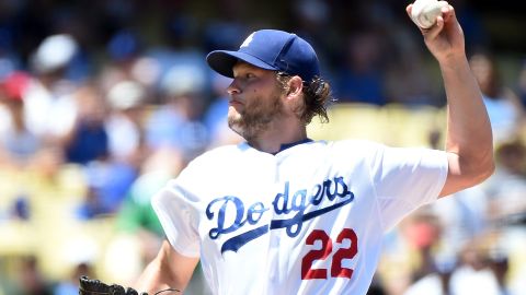 Clayton Kershaw admitió sólo una carrera en el mes de julio.