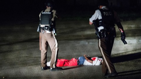 Herido durante manifestación en Ferguson
