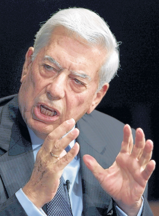 Escritor Mario Vargas Llosa.