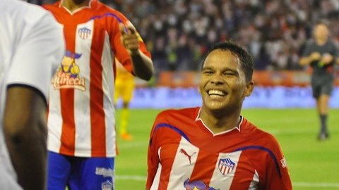 Carlos Bacca anotó 2 goles en la remontada del Junior.
