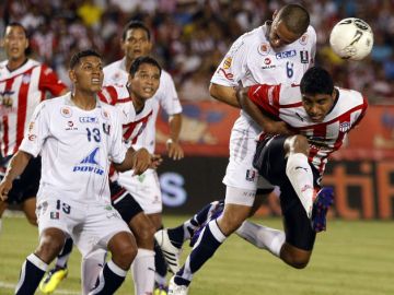 El juego de ida de la final colombiana entre Junior y Caldas terminó 3-2 con ventaja para el primero.
