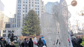No es Navidad en Nueva York  sin el árbol de Rockefeller Center.