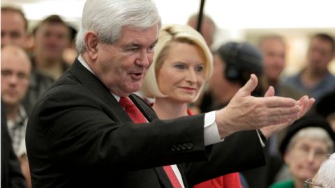 Newt Gingrich y Michele Bachmann, es uno de los candidatos por el partido republicano que a lo largo de la campaña no se ha se han identificado con los grupos evangélicos hispanos en el país.