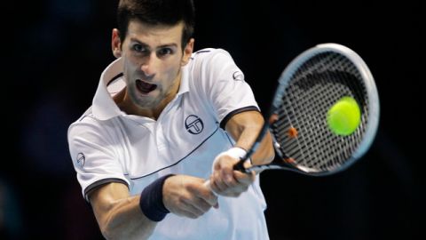 Novak Djokovic, el tenista del 2011.
