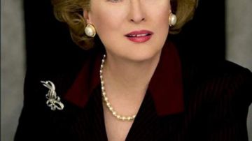 Meryl Streep, quien con esta cinta podría aspirar a otro Oscar, encarna a la primera mujer con el puesto de primera ministra en Gran Bretaña.