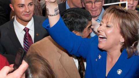 La gobernadora de Nuevo México, Susana Martínez.