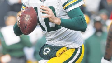 Aaron Rodgers, QB de los Packers.