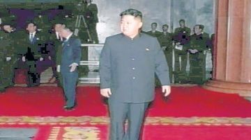 El nuevo líder, Kim Jong-un.