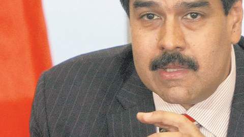 El canciller venezolano, Nicolas Maduro hizo la grave denuncia.