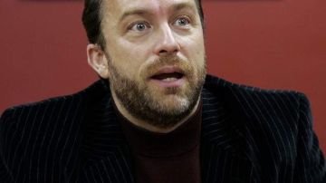 Jimmy Wales, el fundador del sitio web de Wikipedia.