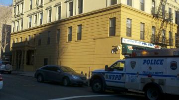 Uno de los edificios en West Harlem donde se produjeron los arrestos.