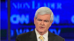La batalla por la nominación republicana se perfila en este momento entre Newt Gingrich y Mitt Romney.