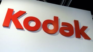 Fotografía de archivo que muestra el logo del fabricante de productos y servicios fotográficos Kodak.