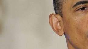 El presidente de los Estados Unidos, Barack Obama, cuando se encontraba con la prensa en la Casa Blanca, en Washington.